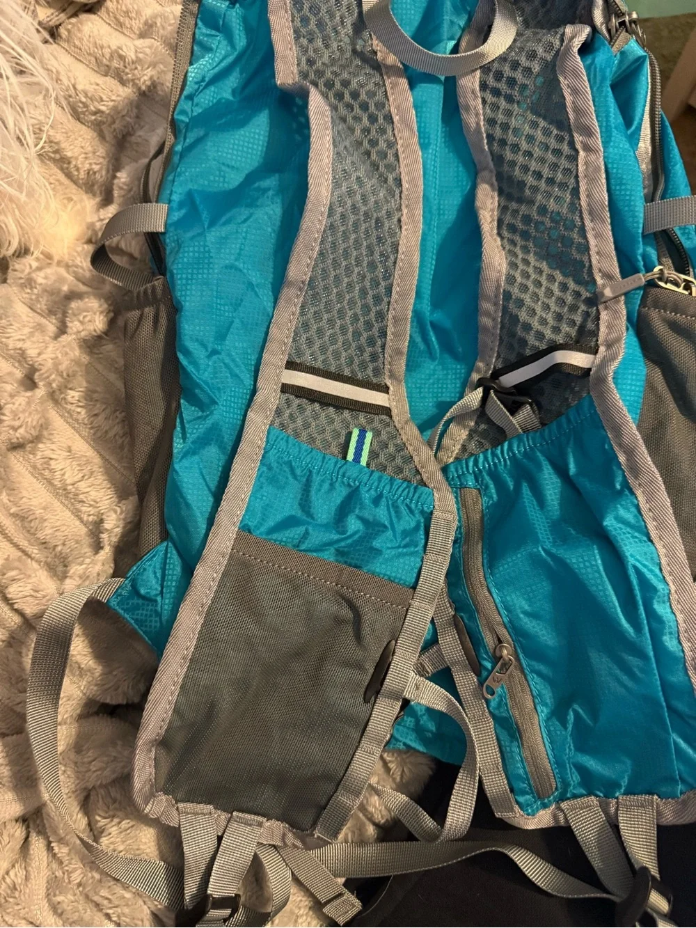 Waterfly Teal Backpack for Men – Lightweight Everyday Pack